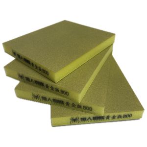 Губка абразивная 2-сторонняя WOOSTE Р800