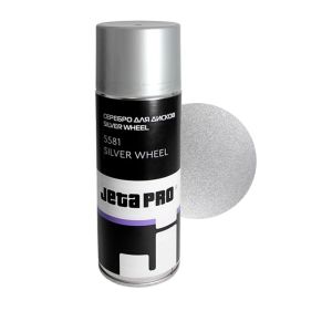 Краска-спрей JETA PRO серебристая для дисков 400мл