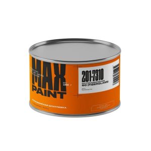 Шпатлевка со стекловолокном MAX PAINT 60 Fiber Polyester Putty 1,0кг