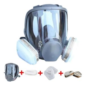 Маска полнолицевая (аналог 3M серии 6000/6800) полный комплект