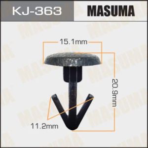 Клипса крепежная MASUMA KJ-363
