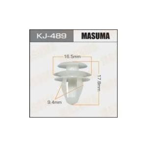 Клипса крепежная MASUMA KJ-489/AS-067