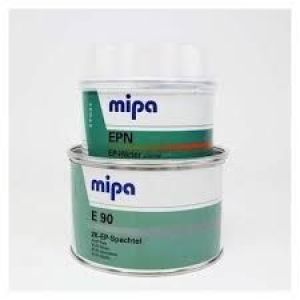 Шпатлевка эпоксидная MIPA E90 2K комплект (1кг+0,5кг) светло-серая