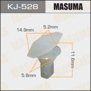 Клипса крепежная MASUMA KJ-528/AS-607