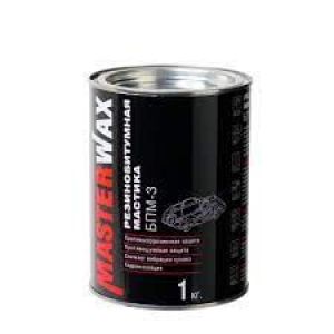 Мастика MASTERWAX Мовиль-НН БПМ-3 резинобитумная 1кг
