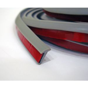 Резинка уплотнительная для обвесов узкая серая, на отрез