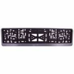 Рамка для номера с защелкой MASUMA серая