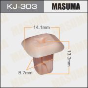 Клипса крепежная MASUMA KJ-303 TOYOTA