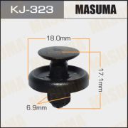 Клипса крепежная MASUMA KJ-323/AS-837 TOYOTA, LEXUS