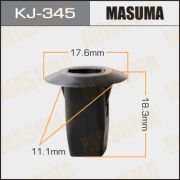 Клипса крепежная MASUMA KJ-345 TOYOTA