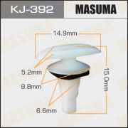 Клипса крепежная MASUMA KJ-392/AS-247 TOYOTA