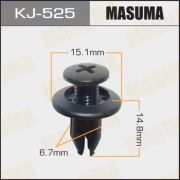 Клипса крепежная MASUMA KJ-525 TOYOTA